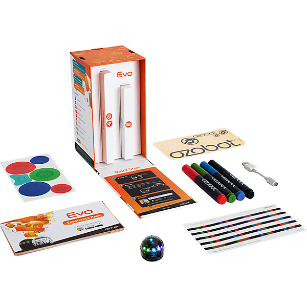 

Ozobot Evo Black Продвинутый набор, черный робот, Черный джинсовый, Ozobot Evo Black Продвинутый набор, черный робот