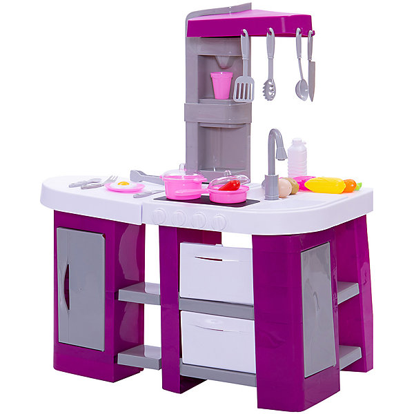 

Игровой набор ABtoys "Помогаю Маме" Кухня, 49 предметов, Фиолетовый, Игровой набор ABtoys "Помогаю Маме" Кухня, 49 предметов