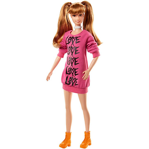 

Кукла Barbie "Игра с модой" в вязаном розовом платье, 29 см