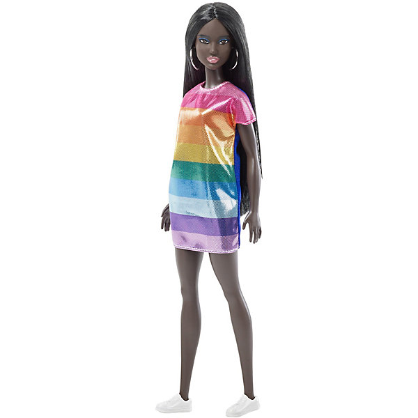 

Кукла Barbie "Игра с модой" в радужном платье, 29 см