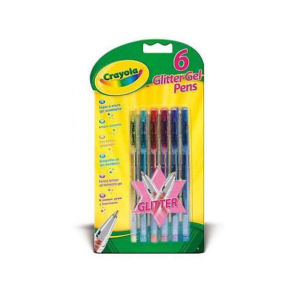 Гелевые ручки Crayola, с блестками Crayola 9556251