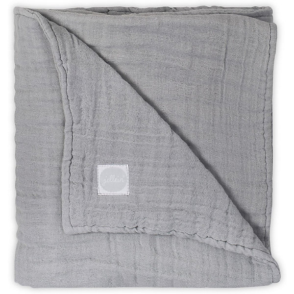 jollein Муслиновое одеяло Jollein, 75х100 см (Серый)