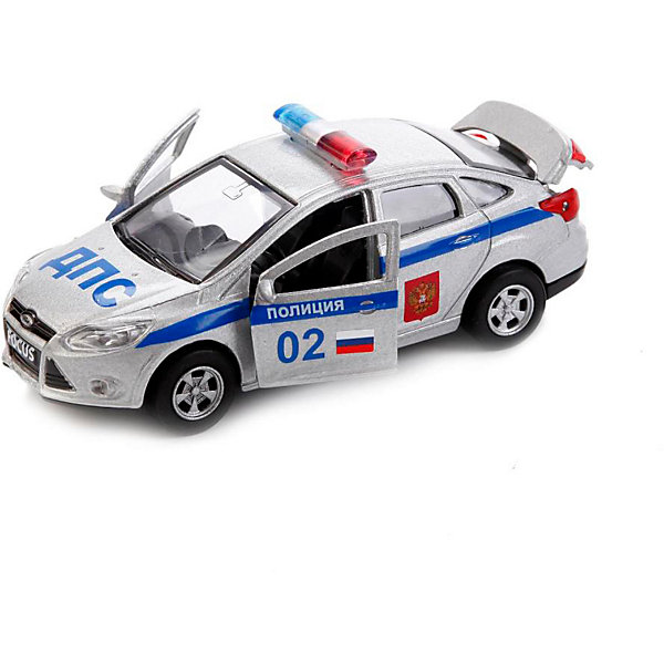 

Машинка Технопарк Ford Focus Полиция, 12 см, Разноцветный