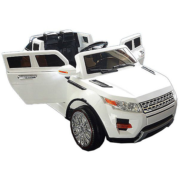 

Детский электромобиль Hebei Land Rover, белый, Детский электромобиль Hebei Land Rover,