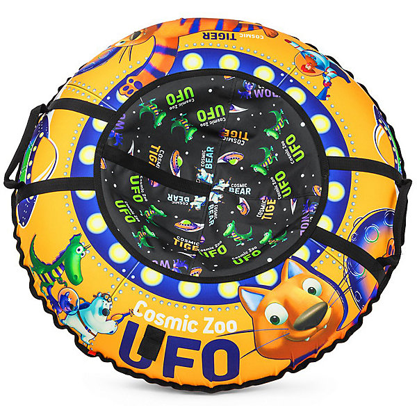 Тюбинг Small Rider UFO CZ, оранжевый тигрёнок 9578795