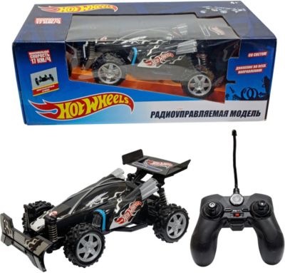 Радиоуправляемый багги 1Toy Hot Wheels 1:20, чёрный, артикул:9605667 - Радиоуправляемые игрушки Радиоуправляемый багги 1Toy Hot Wheels 1:20, чёрный, артикул:9605667 - Радиоуправляемые игрушки