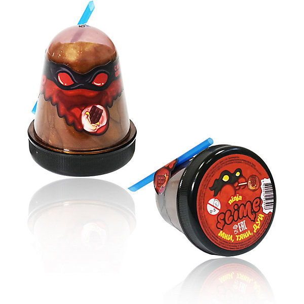 

Лизун Slime Ninja с ароматом шоколада, Коричневый