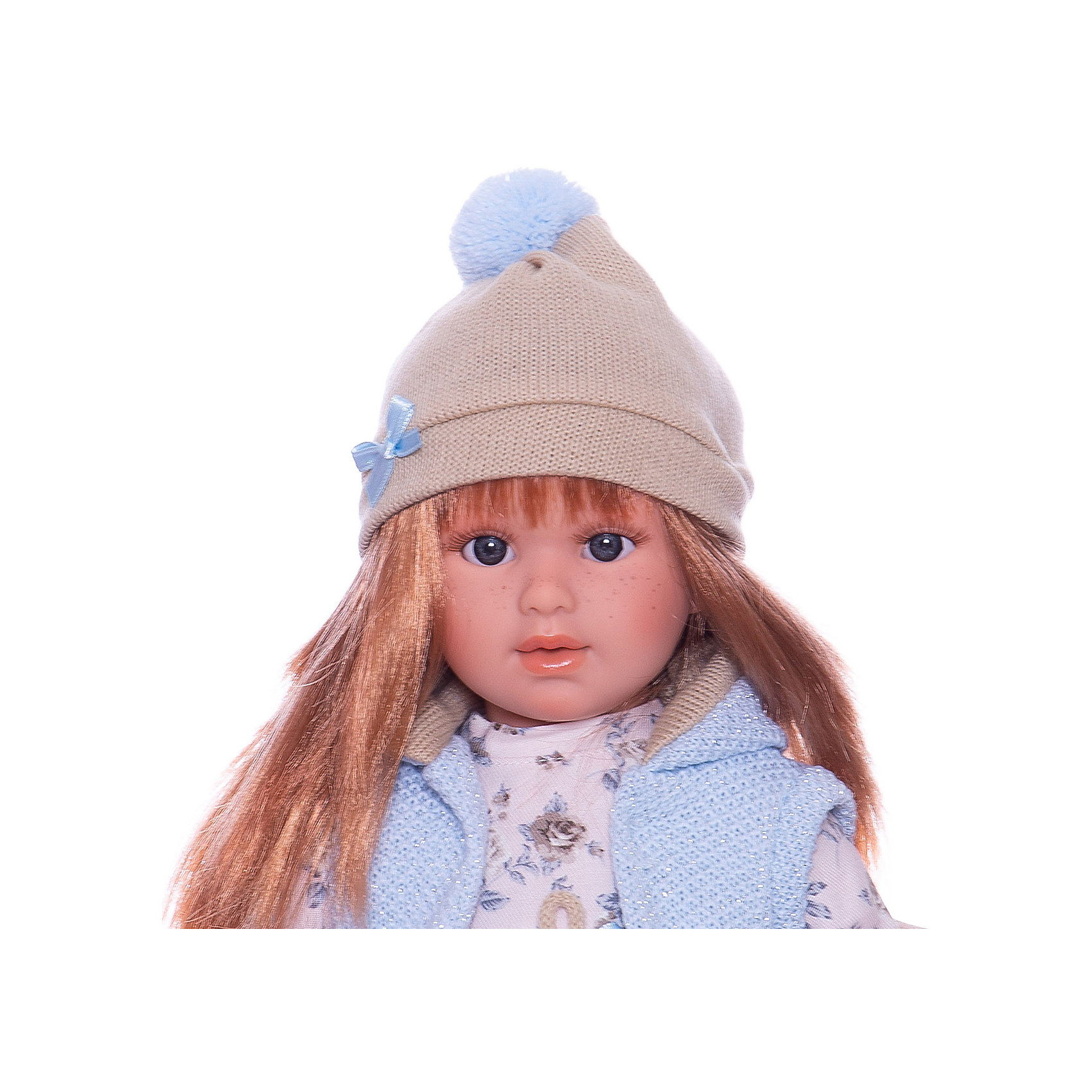 фото Кукла Llorens Мартина в бело-голубом, 40 см