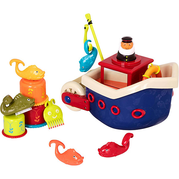 фото Набор игрушек для ванной B.Toys "Кораблик"
