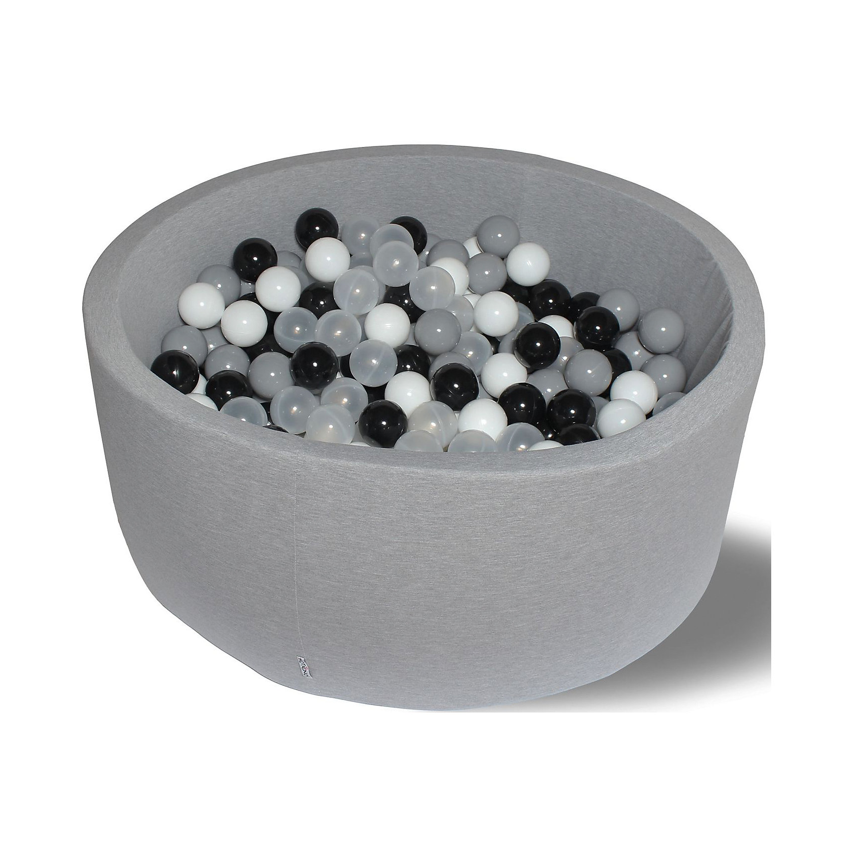 

Сухой бассейн Hotenok "Морская пена" 40 см, 200 шариков, Разноцветный