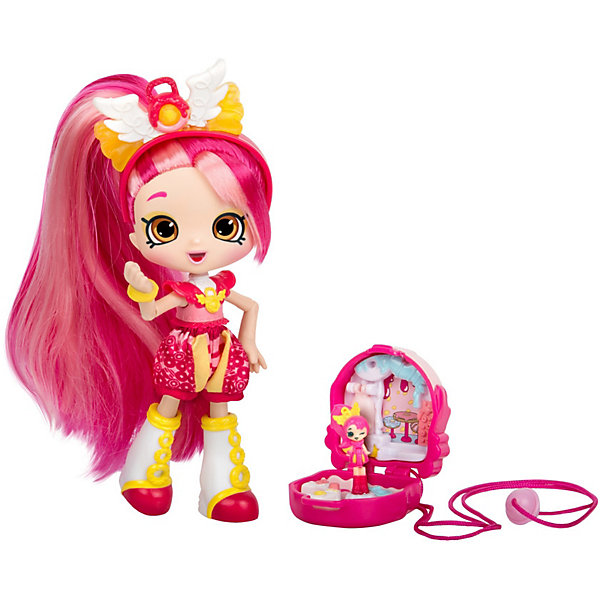 

Игровой набор с куклой Moose "Shopkins Lil’ Secrets" Донатина, Красный
