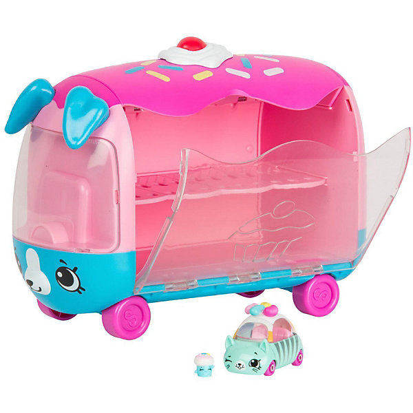 

Игровой набор Moose "Shopkins Cutie Cars" Фургон коллекционера, Розовый