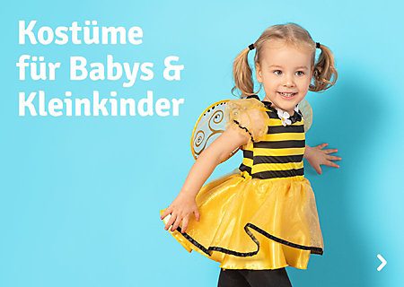 Mottoland Baby und Kleinkinder Kost/üm Biene zu Karneval Fasching Gr.80