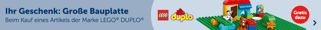 Ihr Geschenk: Große Bauplatte von LEGO® DUPLO®