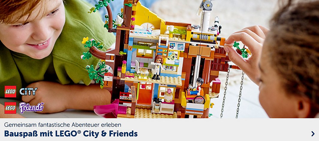 Bauspaß mit LEGO® City & Friends