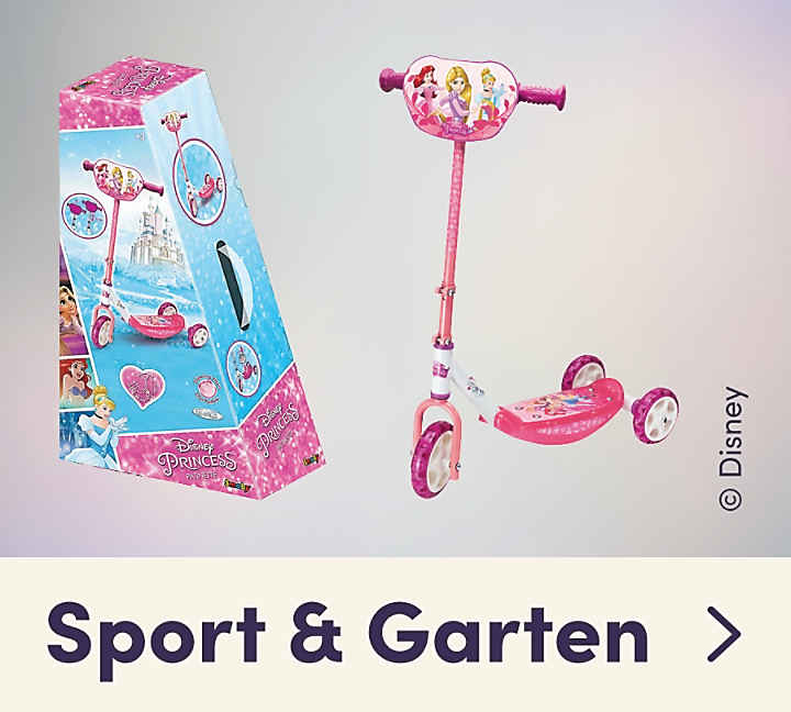 Disney Prinzessinnen: Sport & Garten