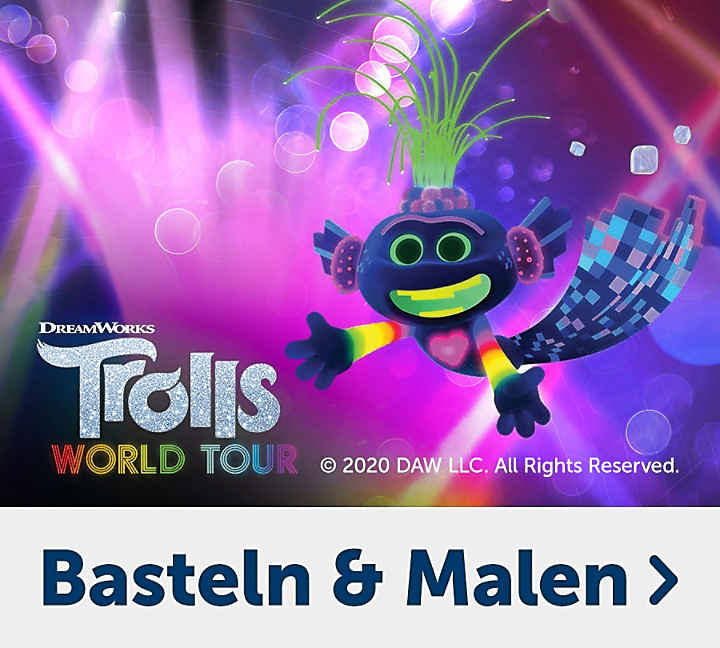 Trolls Basteln & Malen