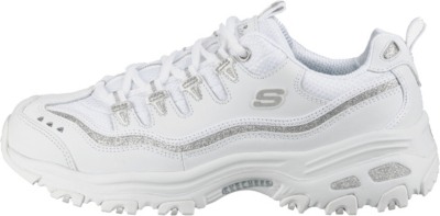 Neu SKECHERS D'LITES NOW & THEN Sneakers Low 10412308 für Damen weiß | eBay