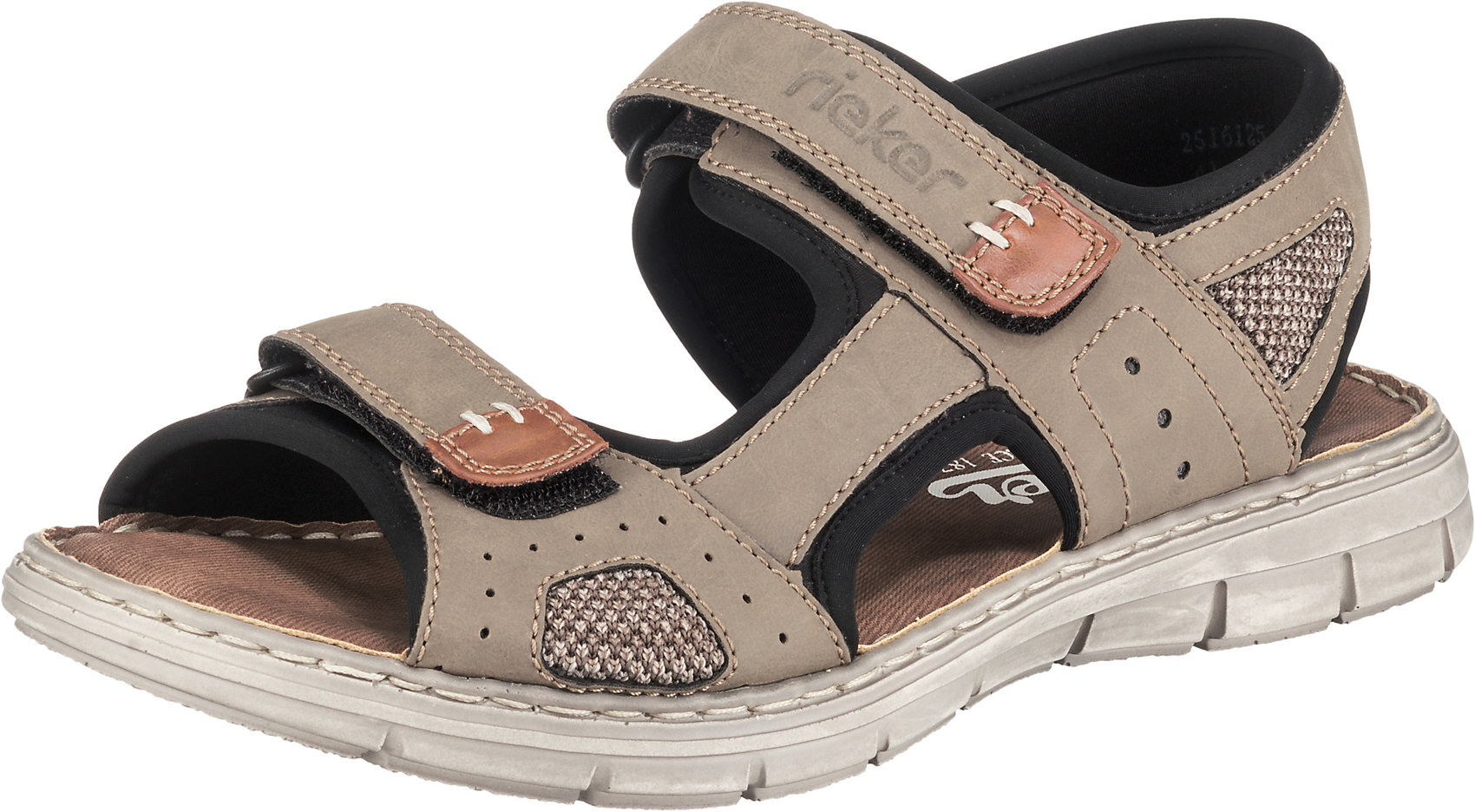Neu rieker Klassische Sandalen 10612727 für Herren braun Rieker Klassische Sandalen, Futter: Materialmix aus