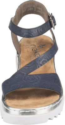 Neu rieker Klassische Sandalen 10625400 für Damen blau ...