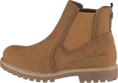 Neu TOM TAILOR Chelsea Boots 11150599 für Damen cognac ...