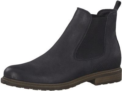 Neu Tamaris Chelsea Boots 11408325 für Damen grau schwarz ...