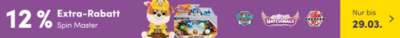 12 % Extra-Rabatt auf Spin Master