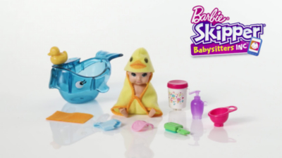 Barbie Skipper Babysitters Inc Badezeit Baby Puppe Und Zubehor Barbie Mytoys