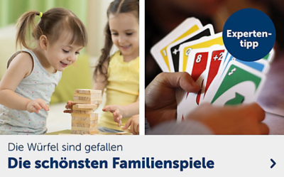 Die schönsten Familienspiele