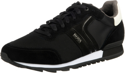 Pre-owned Hugo Boss Neu Boss Parkour_runn_nymx2 Sneakers Low 13645966 Für Herren Schwarz