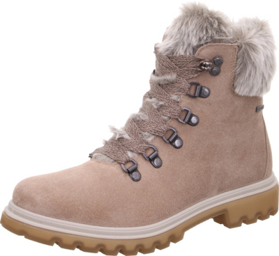 Pre-owned Legero Neu  Monta Winterstiefeletten 14952796 Für Damen Beige Grau