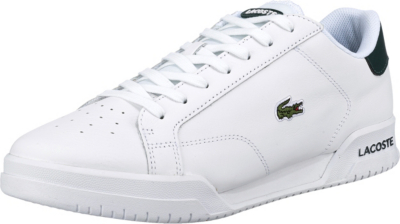 Pre-owned Lacoste Neu  Twin Serve 0721 1 Sma Sneakers Low 16693518 Für Herren Weiss