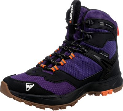 Pre-owned Icepeak Neu  Agadir Ms Wanderstiefel 19019685 Für Damen Lila