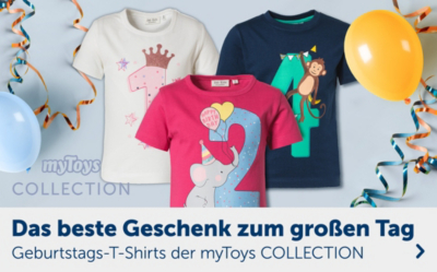 myToys Collection Geburtstagstshirts