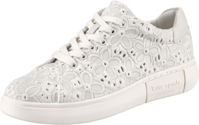 Pre-owned Kate Spade Neu  Lift Sneakers Low 19436156 Für Damen Weiss