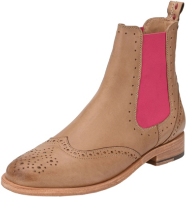 Pre-owned Crickit Neu  Astor Chelsea Boots 19838770 Für Damen Camel