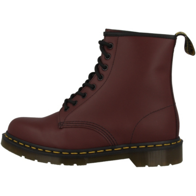 Pre-owned Dr. Martens' Neu Dr. Martens 1460 Schnürstiefeletten 19893194 Für Damen Rot