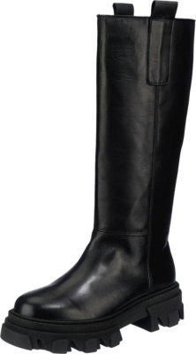 Pre-owned Jolana & Fenena Neu  J&f Chunky High Boots 19909072 Für Damen Schwarz