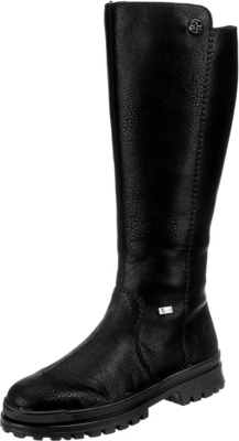 Pre-owned Rieker Neu  Winterstiefel 20087109 Für Damen Schwarz