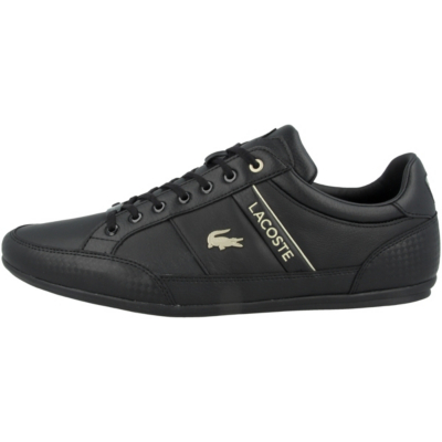 Pre-owned Lacoste Neu  Chaymon 0120 1 Cma Sneakers Low 20235820 Für Herren Schwarz