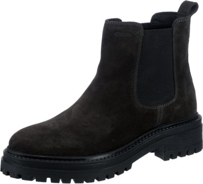 Pre-owned Geox Neu  D Iridea Chelsea Boots 20405595 Für Damen Schwarz