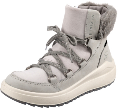 Pre-owned Mckinley Neu  Rita Aqb Winterstiefeletten 20890002 Für Damen Grau-kombi