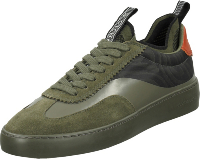 Pre-owned Scotch & Soda Neu  Plakka Sneakers Low 20908030 Für Herren Khaki