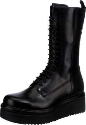 Pre-owned Vagabond Neu  Tara Plateau-stiefel 20945844 Für Damen Schwarz