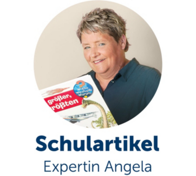 Angela, Expertin für Schulartikel