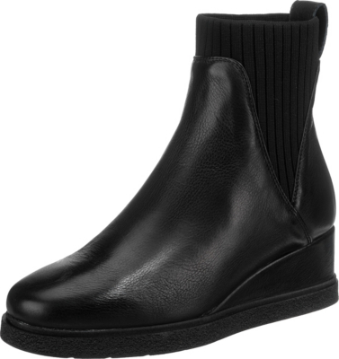 Pre-owned Unisa Neu  Keilstiefeletten 21461761 Für Damen Schwarz