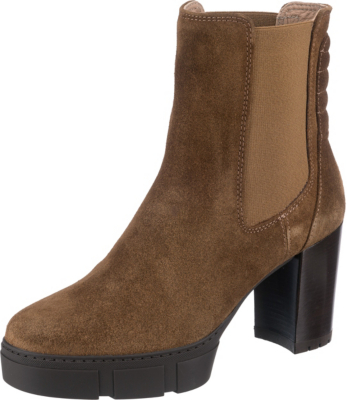 Pre-owned Unisa Neu  Chelsea Boots 21462107 Für Damen Taupe