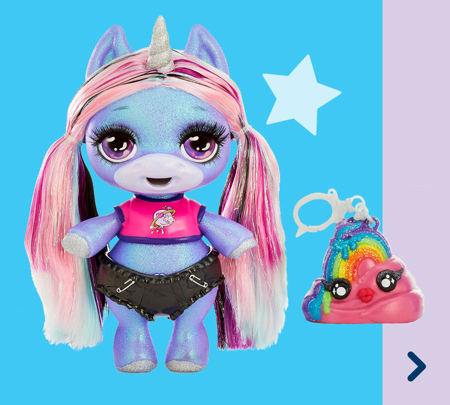rainbow glitter pups