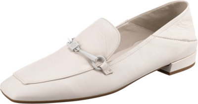 Pre-owned Hogl Neu Högl Kate Loafers 22223464 Für Damen Creme