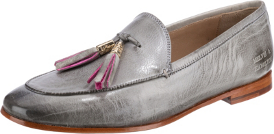 Pre-owned Melvin & Hamilton Neu  Scarlett 48 Loafers 22958756 Für Damen Grau